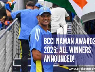BCCI Naman Awards 2026: All Winners Announced!