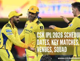 CSK IPL 2026 Schedule: Dates, Key Matches, Venues, Squad