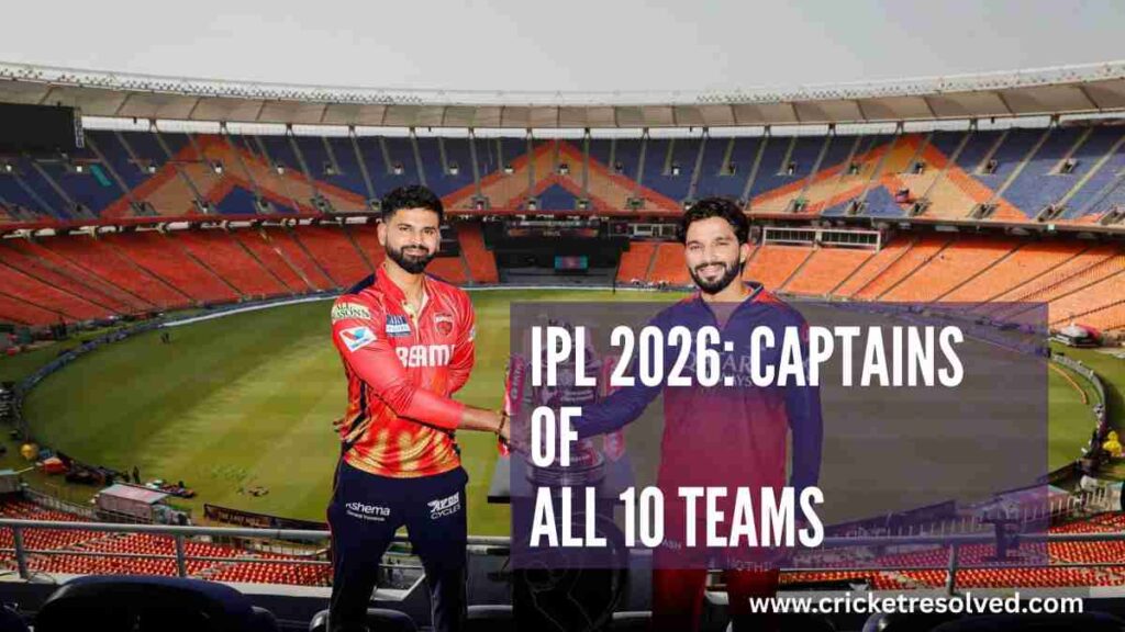IPL 2026: Captains of All Teams