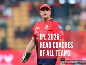 IPL 2026: Head Coaches of All Teams