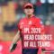 IPL 2026: Head Coaches of All Teams