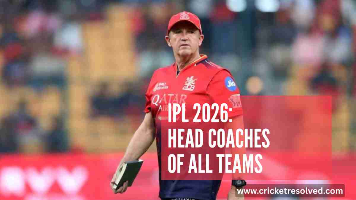IPL 2026: Head Coaches of All Teams