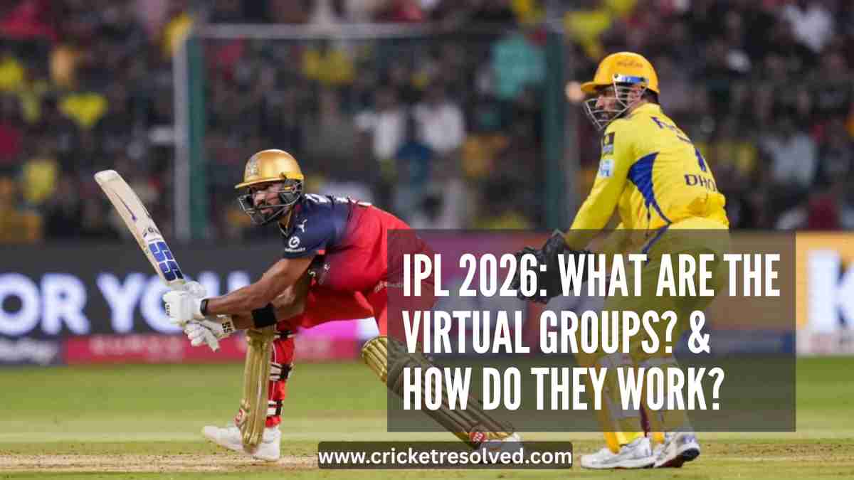 IPL 2026: What are the virtual groups? & How do they work?