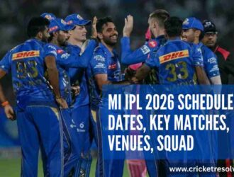 MI IPL 2026 Schedule: Dates, Key Matches, Venues, Squad