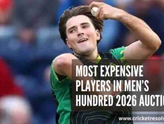 Top 5: Most Expensive Players in Men’s Hundred 2026 Auction