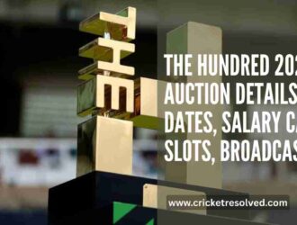 The Hundred 2026 Auction Details: Dates, Salary Cap, Slots, Broadcast