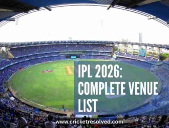IPL 2026: Complete Venue List