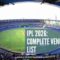IPL 2026: Complete Venue List