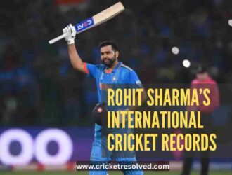 Rohit Sharma’s International Cricket Records | Career in Numbers
