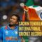 Sachin Tendulkar’s International Cricket Records