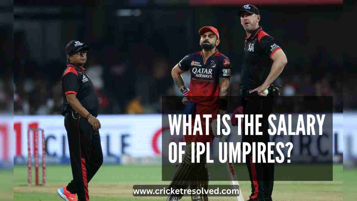 What is the Salary of IPL Umpires?