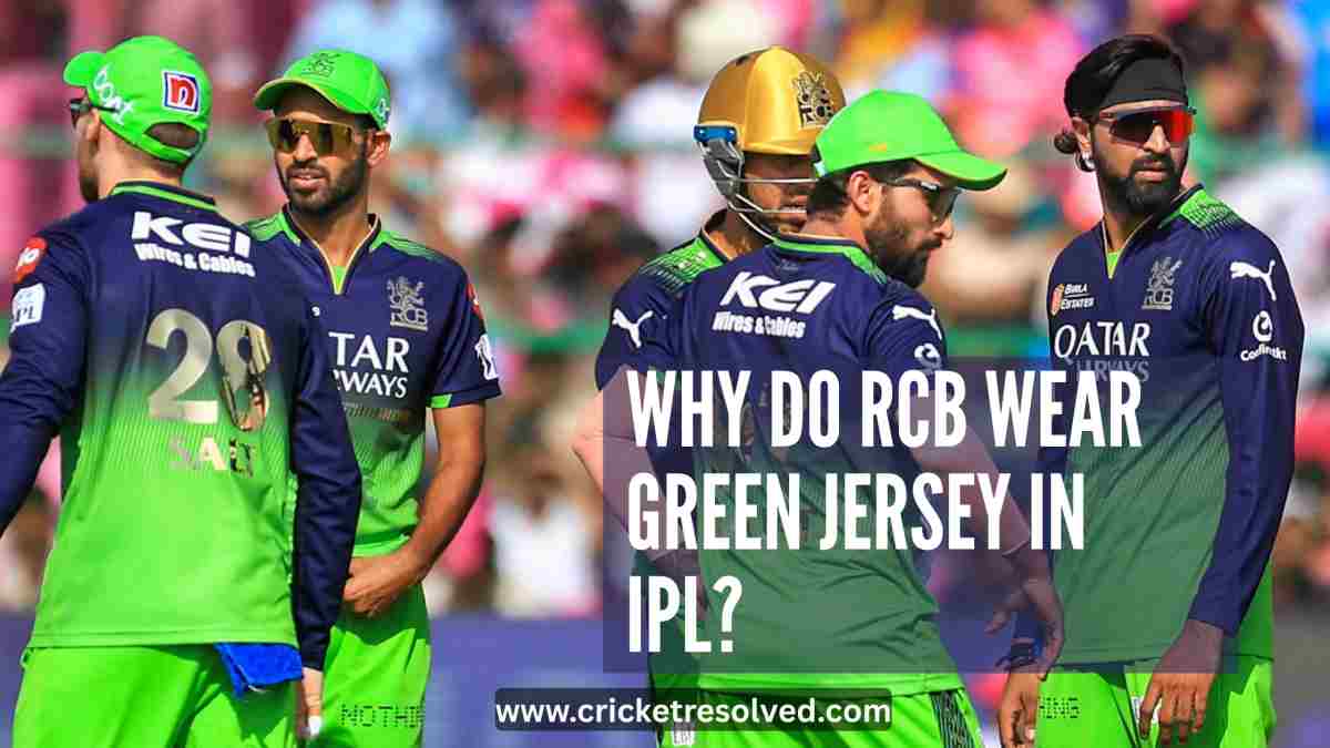 Why do RCB Wear Green Jersey in IPL? | Explained