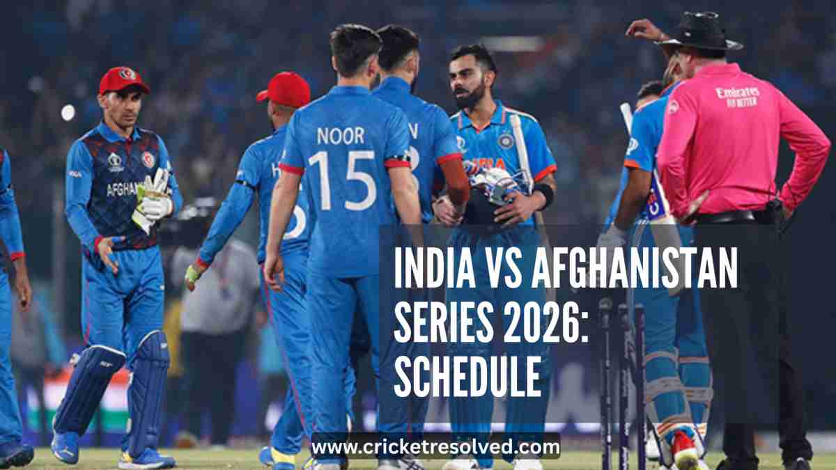 India vs Afghanistan Series 2026: Schedule, Venues, Squads, Broadcast Details