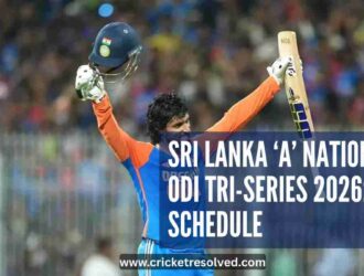 Sri Lanka ‘A’ Nation ODI Tri-Series 2026: Schedule, Venues, Squads, Broadcast