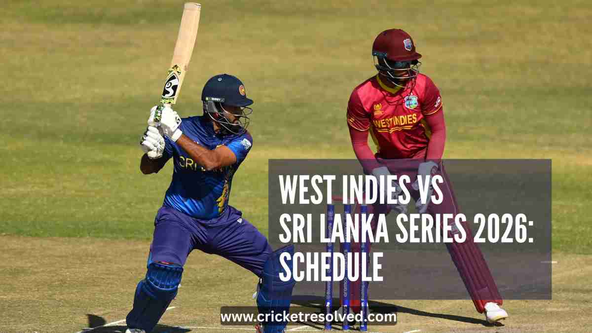 West Indies vs Sri Lanka Series 2026: Schedule, Venues, Squads, Broadcast Details