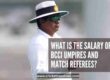 What is the Salary of BCCI Umpires and Match Referees?