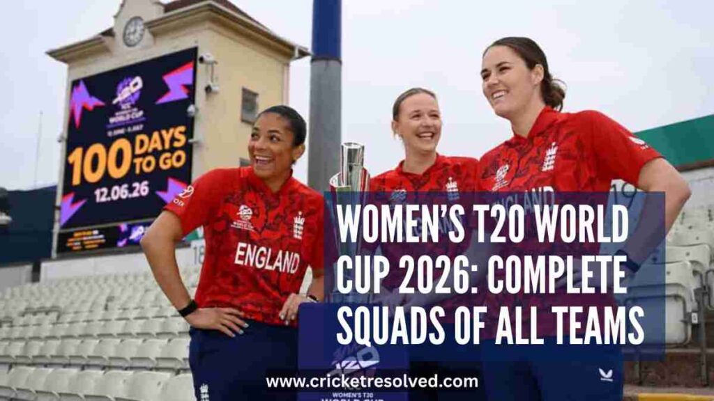 Women’s T20 World Cup 2026: Complete Squads of All Teams