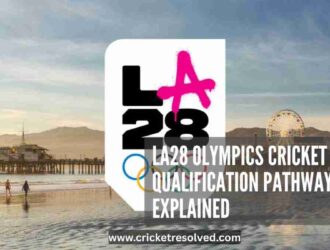 LA28 Olympics Cricket Qualification Pathway | Explained