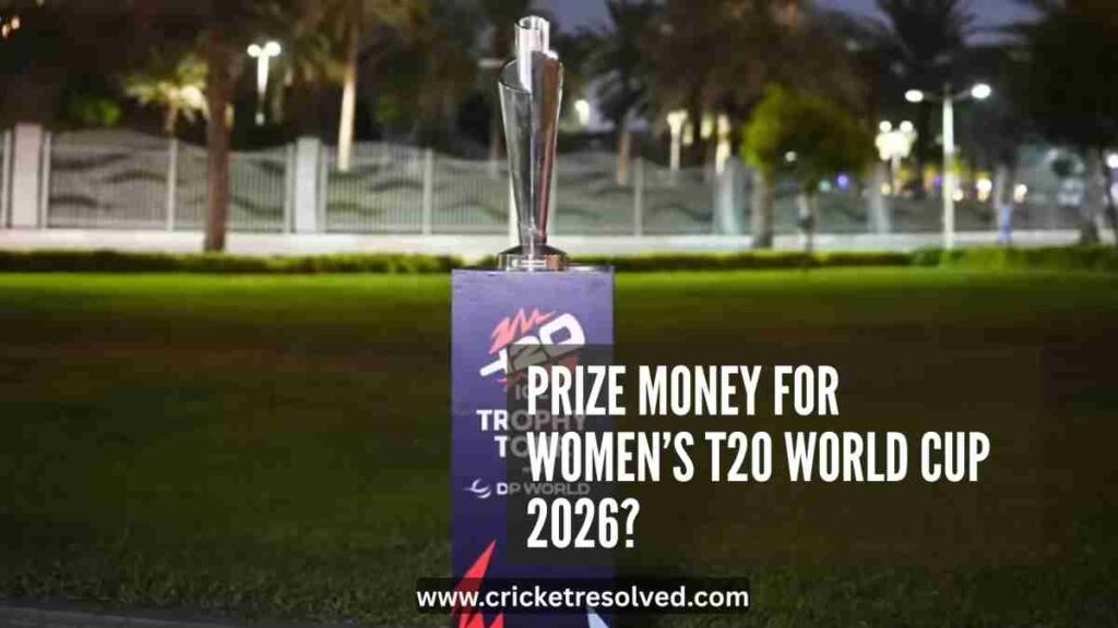 What’s the Prize Money for Women’s T20 World Cup 2026?