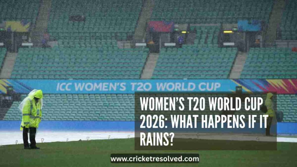 Women’s T20 World Cup 2026: What happens if it rains?