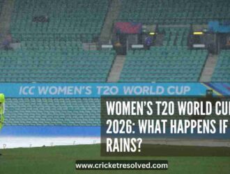 Women’s T20 World Cup 2026: What happens if it rains?