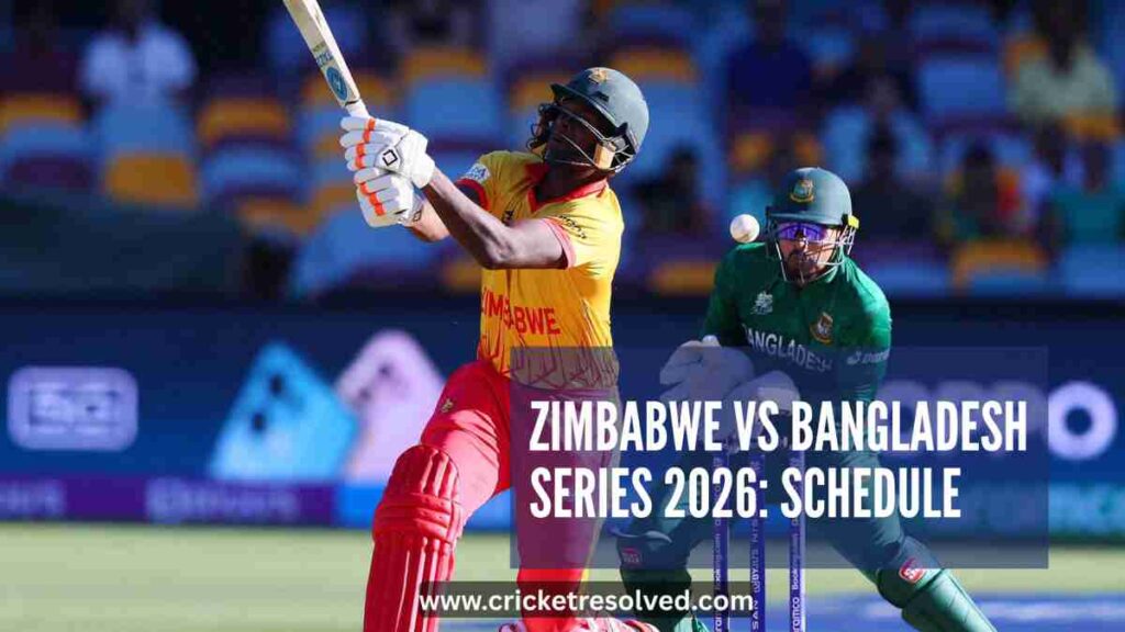 Zimbabwe vs Bangladesh Series 2026: Schedule, Venues, Squads, Broadcast Details