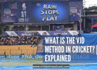 What is the VJD Method in Cricket? | Explained