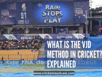 What is the VJD Method in Cricket? | Explained