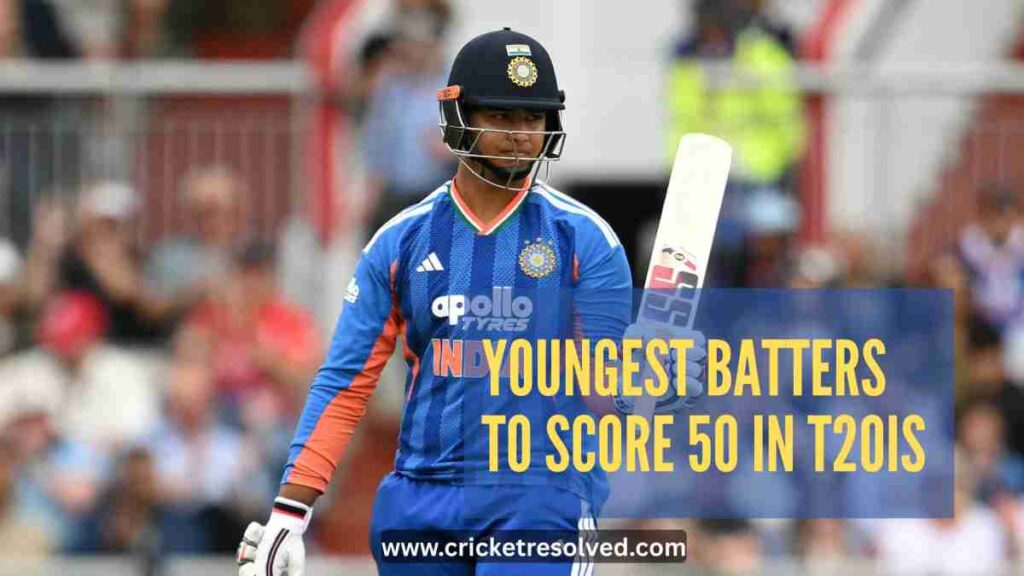 Youngest Batters to Score 50 in T20Is