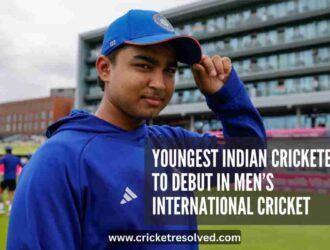 Youngest Indian Cricketers to Debut in Men’s International Cricket