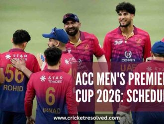 ACC Men's Premier Cup 2026: Schedule, Venues, Squads & Broadcast Details