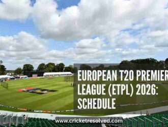 European T20 Premier League (ETPL) 2026: Schedule, Venues, Squads & Broadcast Details