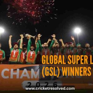 Global Super League (GSL) Winners List