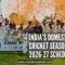 India’s Domestic Cricket Season 2026-27 Schedule
