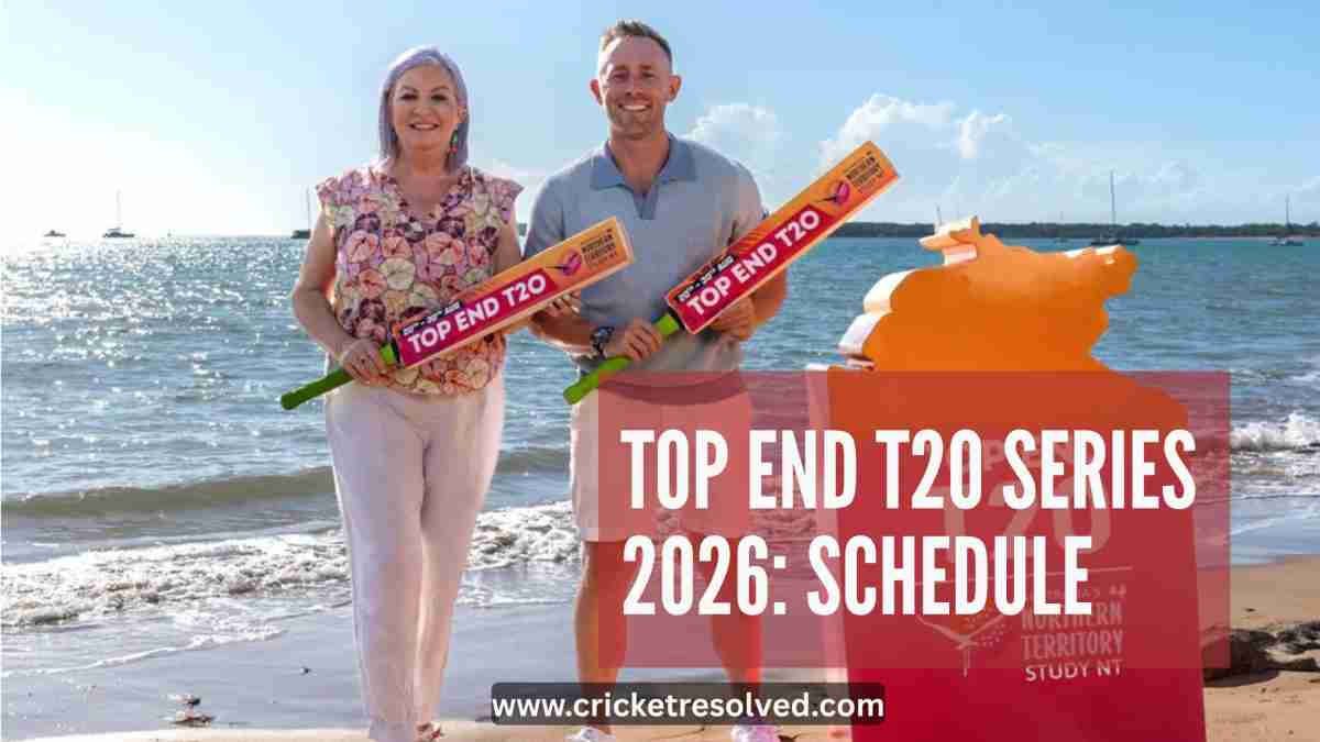Top End T20 Series 2026: Schedule, Venues, Squads & Broadcast Details