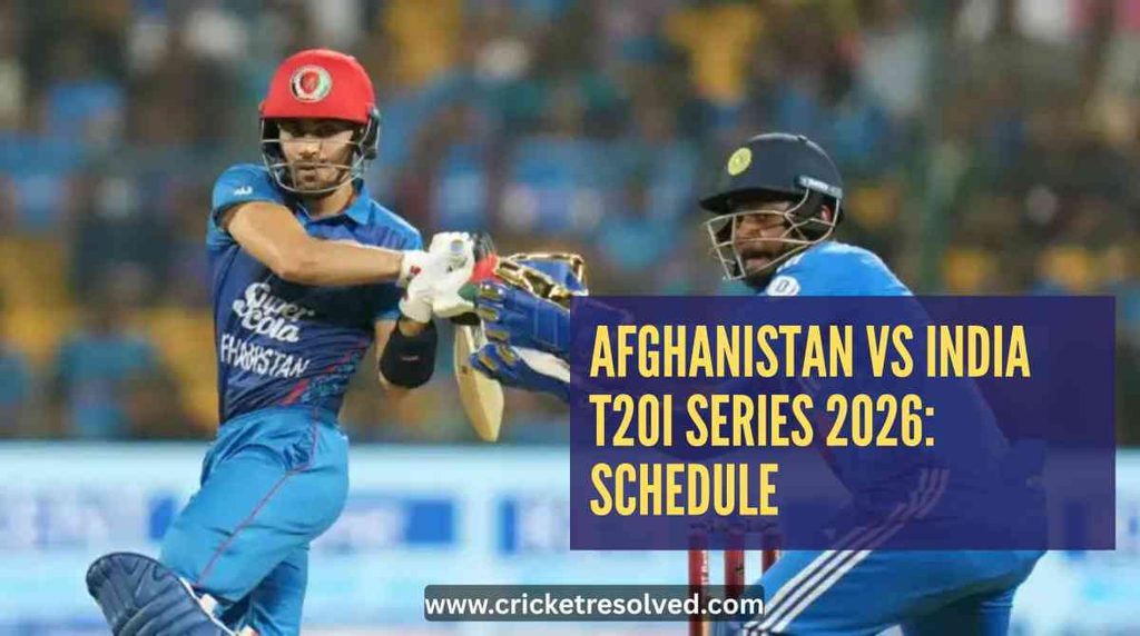 Afghanistan vs India T20I Series 2026: Schedule, Venues, Squads, Broadcast Details