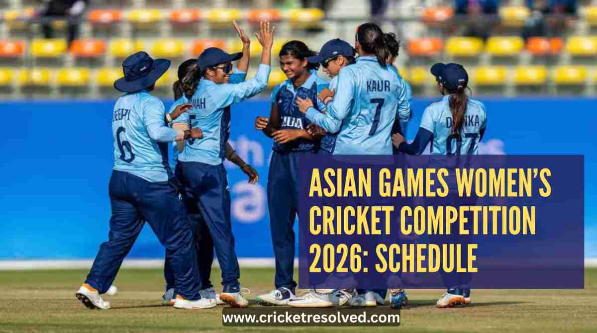 Asian Games Women’s Cricket Competition 2026: Schedule, Venues, Squads & Broadcast Details