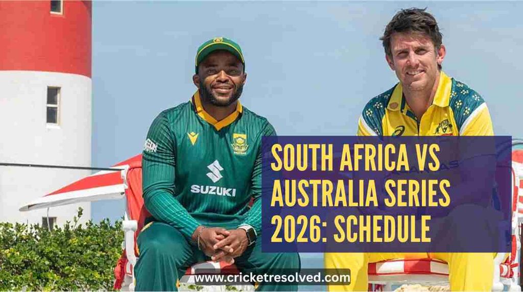 South Africa vs Australia Series 2026: Schedule, Venues, Squads, Broadcast Details