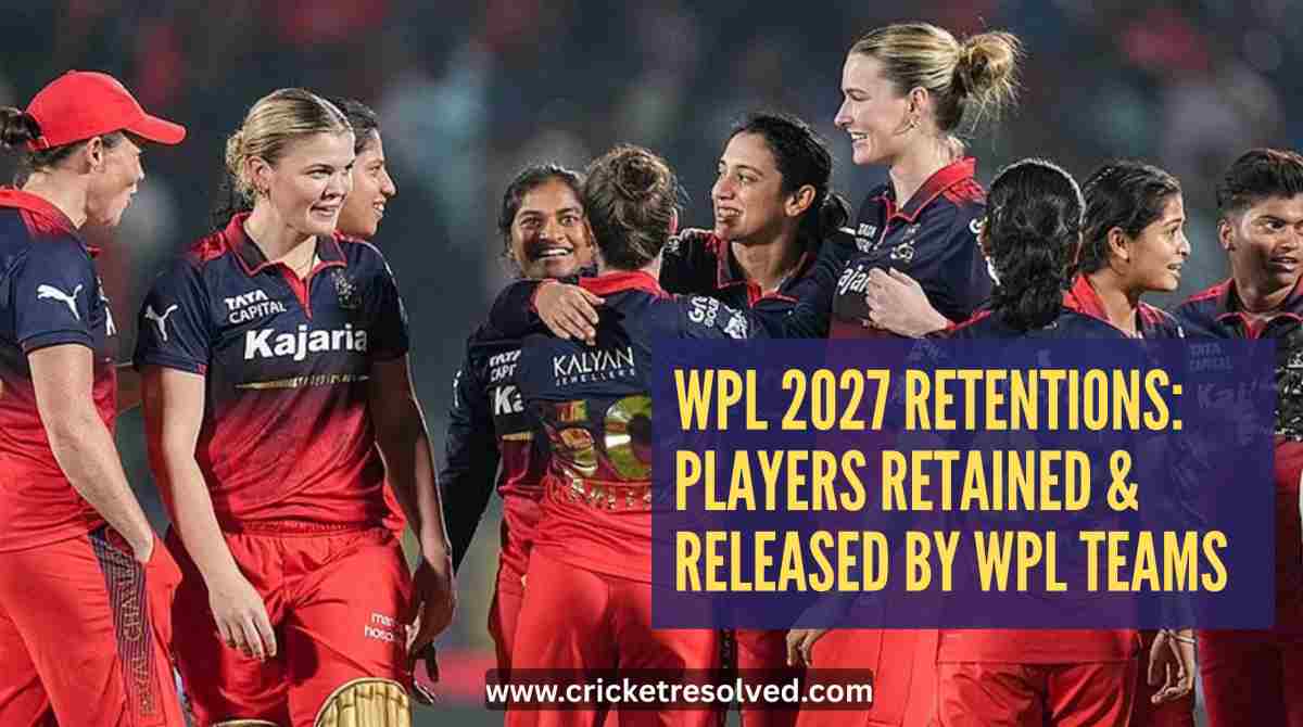 WPL 2027 Retentions: Players Retained & Released by WPL Teams