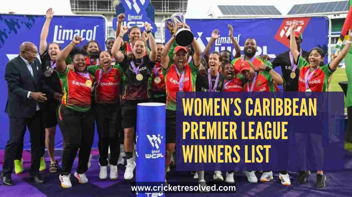 Women’s Caribbean Premier League (WCPL) Winners List