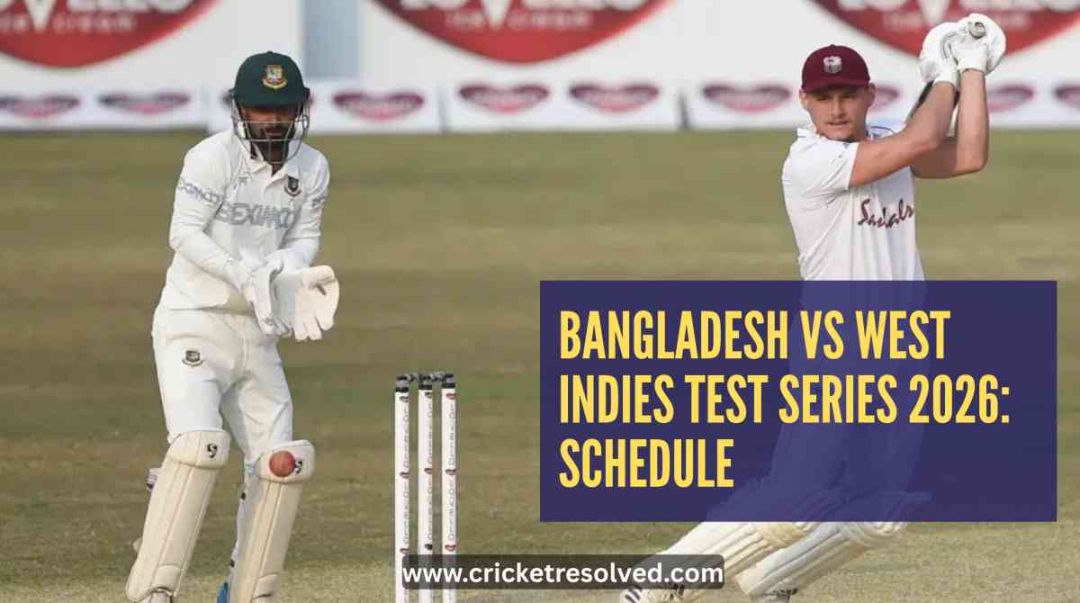 Bangladesh vs West Indies Test Series 2026: Schedule, Venues, Squads, Broadcast Details
