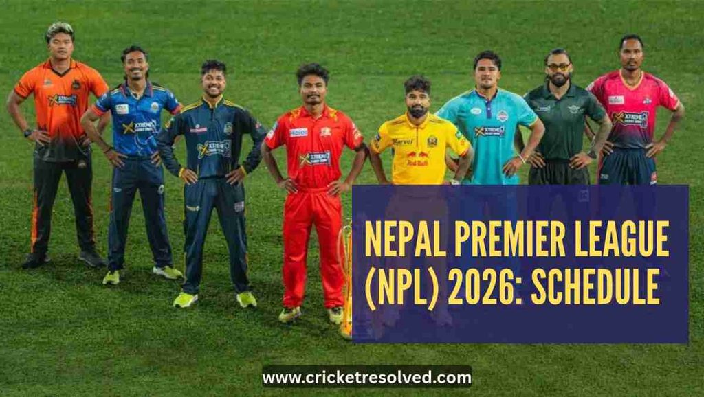 Nepal Premier League (NPL) 2026: Schedule, Venues, Squads & Broadcast Details