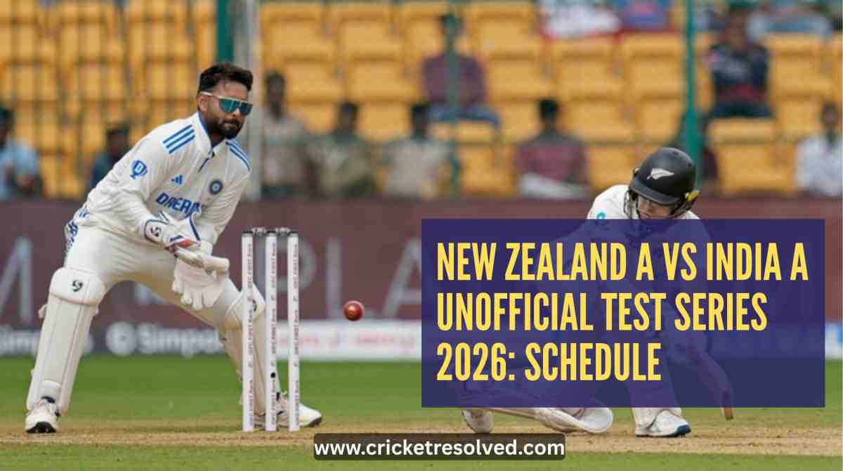 New Zealand A vs India A Unofficial Test Series 2026: Schedule, Squads, Broadcast Details
