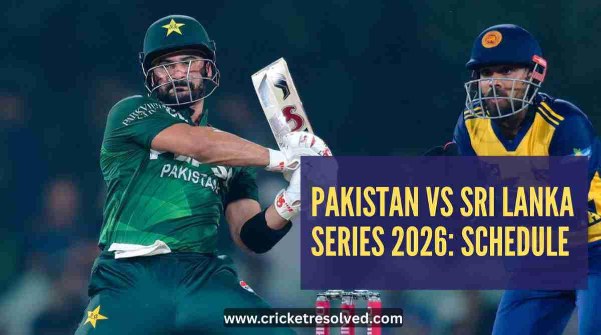 Pakistan vs Sri Lanka Series 2026: Schedule, Venues, Squads, Broadcast Details