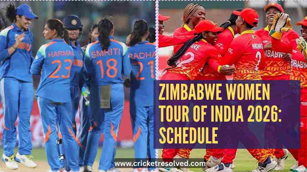 Zimbabwe Women Tour of India 2026: Schedule, Venues, Squads, Broadcast Details